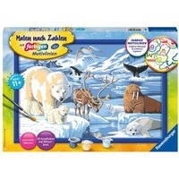 CreArt, Malen nach Zahlen Kinder - Tiere der Arktis von Ravensburger Verlag GmbH
