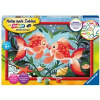 CreArt, Malen nach Zahlen Kinder - Verliebte Fische von Ravensburger Verlag GmbH