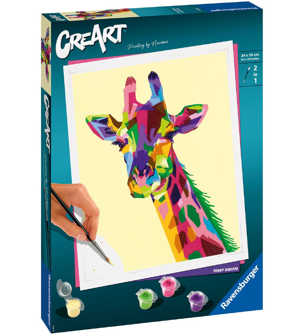 Ravensburger Malset - Funky Giraffe - Ravensburger - One Size - Kreatives Spielset von Ravensburger