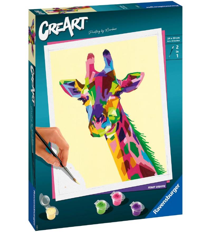 Ravensburger Malset - Funky Giraffe - Ravensburger - One Size - Kreatives Spielset Ravensburger Malset - Funky Giraffe - Ravensburger - One Size - Kreatives Spielset von Ravensburger