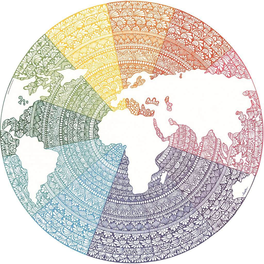 Ravensburger Circle of Colors - Mandala 500 Teile Puzzle Ravensburger-17168 Ravensburger Circle of Colors - Mandala 500 Teile Puzzle Ravensburger-17168 von Ravensburger