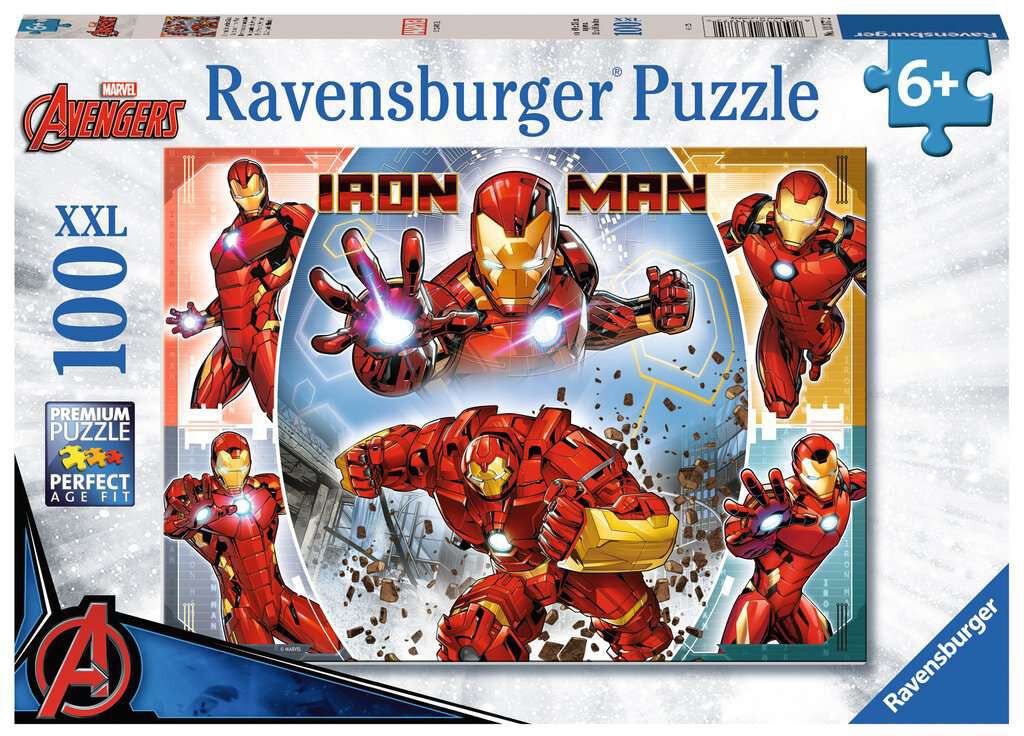 Ravensburger Marvel Avengers Puzzle Iron Man XXL 100 Teile von Ravensburger