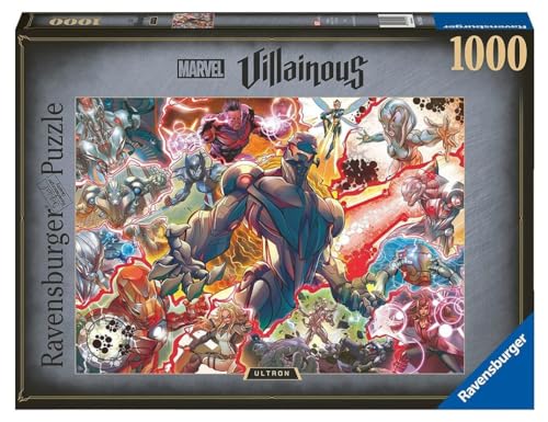 Ravensburger Marvel Villainous Ultron Puzzle 1000 Teile für Erwachsene und Kinder ab 12 Jahren, 16902, Mehrfarbig von Ravensburger