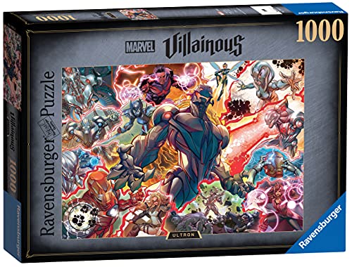 Ravensburger Marvel Villainous Ultron Puzzle 1000 Teile für Erwachsene und Kinder ab 12 Jahren, 16902, Mehrfarbig von Ravensburger