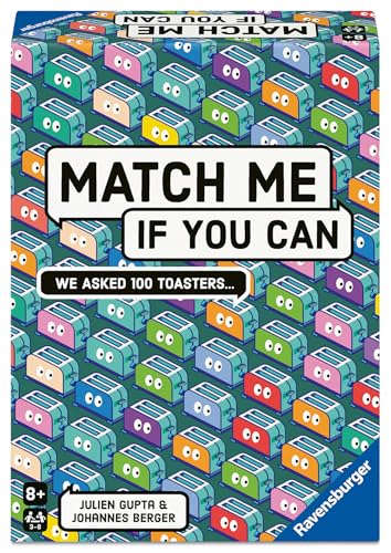 Ravensburger Match Me If You Can​ Strategie-Brettspiel für Erwachsene und Kinder ab 8 Jahren – 3 bis 8 Spieler von Ravensburger