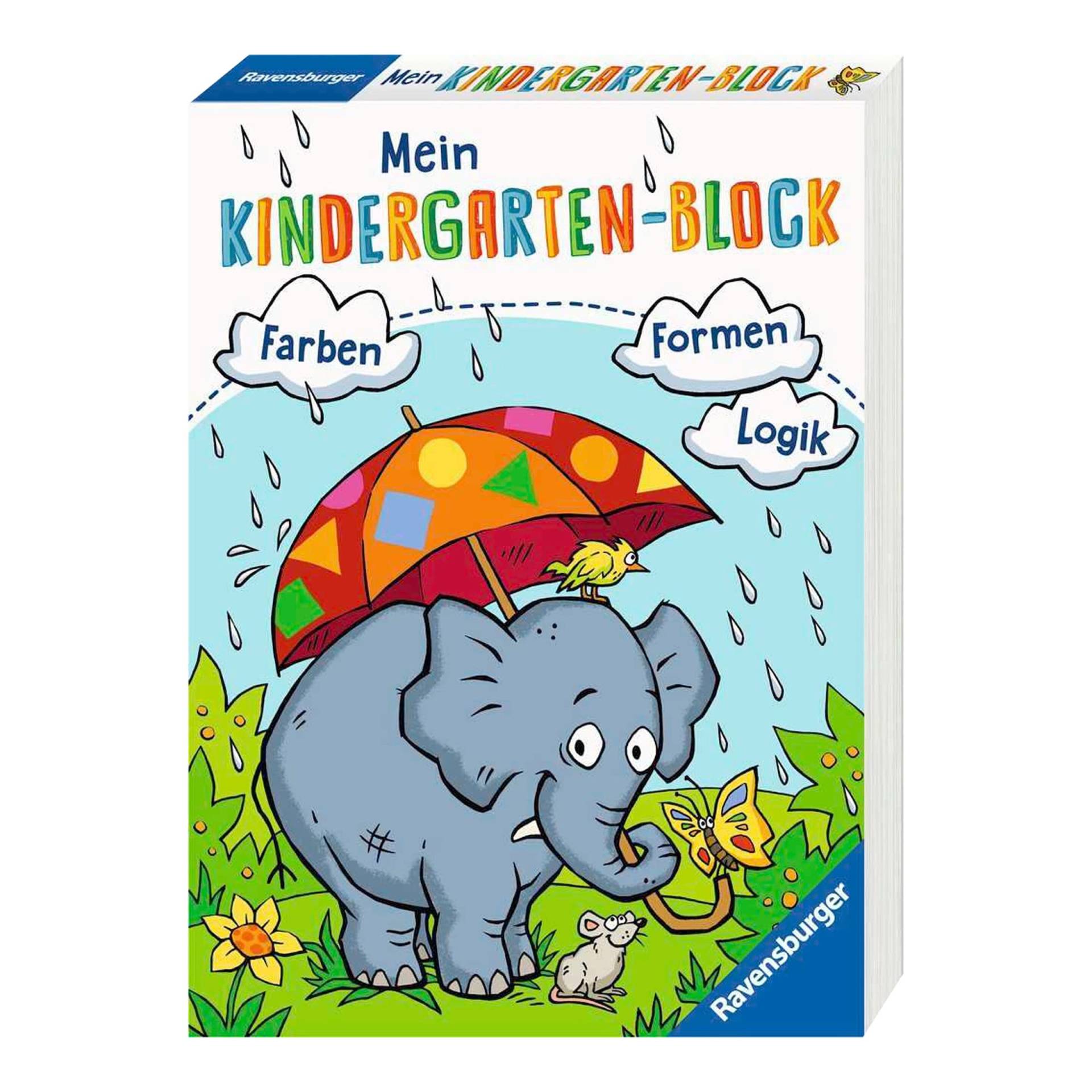 Ravensburger Mein Kindergarten-Block - Farben, Formen, Logik Ravensburger Mein Kindergarten-Block - Farben, Formen, Logik von Ravensburger