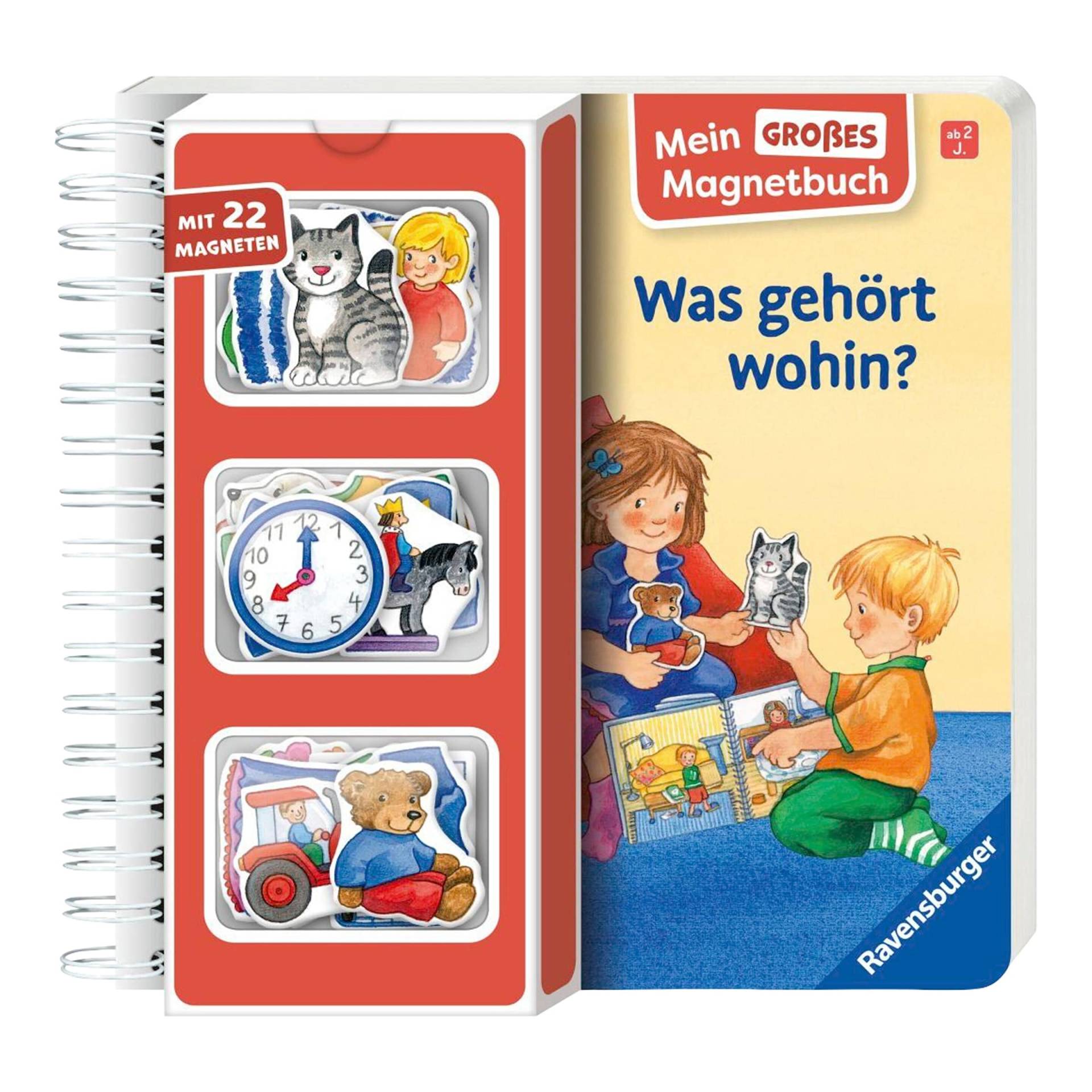 Ravensburger Mein großes Magnetbuch - Was gehört wohin? Ravensburger Mein großes Magnetbuch - Was gehört wohin? von Ravensburger