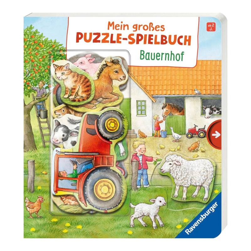 Ravensburger Mein großes Puzzle-Spielbuch Bauernhof von Ravensburger