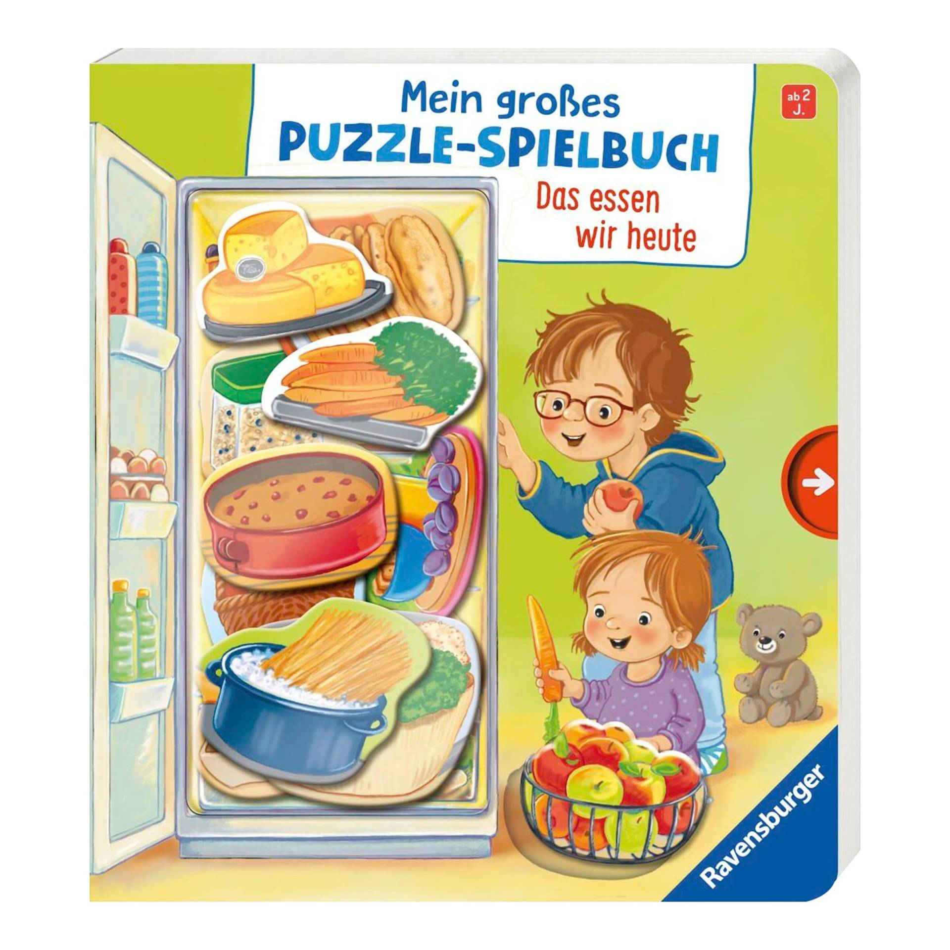 Ravensburger Mein großes Puzzle-Spielbuch Das essen wir heute Ravensburger Mein großes Puzzle-Spielbuch Das essen wir heute von Ravensburger