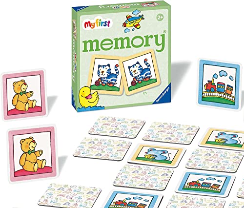 Ravensburger - 20877 - My first memory® Meine Lieblingssachen, Merk- und Suchspiel mit extra großen Bildkarten für Kinder ab 2 Jahren von Ravensburger