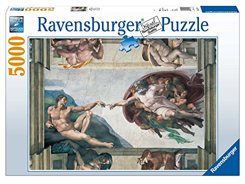 Ravensburger - Michelangelo - Die Erschaffung des Adam, 5000 Teile Puzzle von Ravensburger