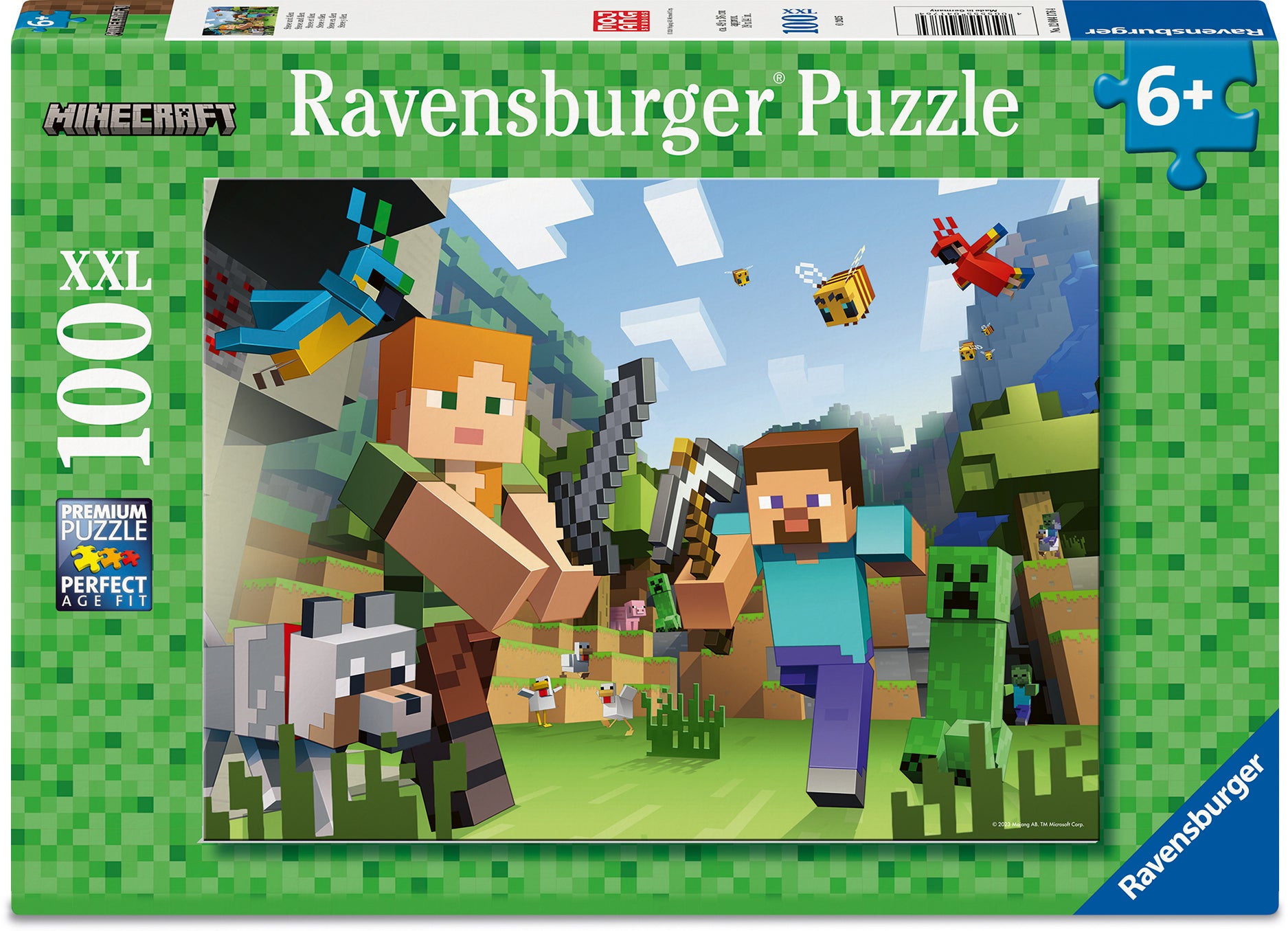 Ravensburger Minecraft Puzzle 100 Teile Ravensburger Minecraft Puzzle 100 Teile von Ravensburger