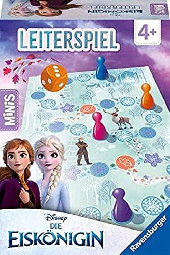 Ravensburger Minis Spiel - 24565 - Disneys Eiskönigin Leiterspiel, Würfellaufspiel für Kinder ab 4 Jahren von Ravensburger Spiele