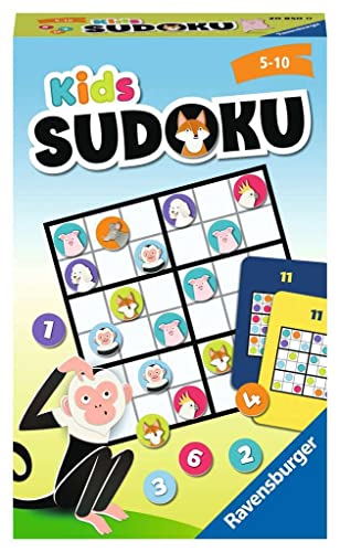 Ravensburger® - Kids Sudoku - 20850 - Logikspiel für ein Kind von 5 bis 10 Jahren von Ravensburger