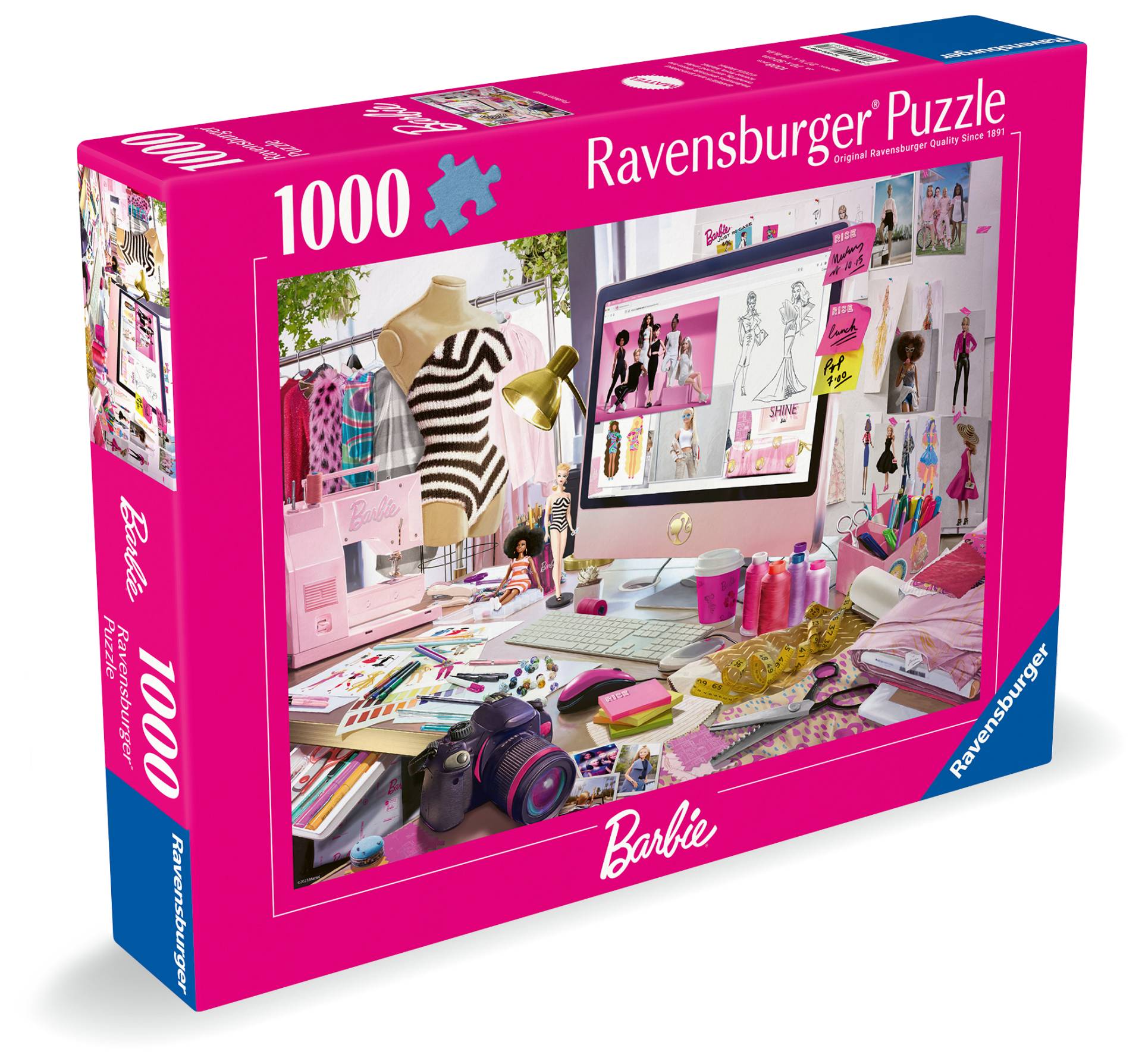 Ravensburger Mode-Ikone - Barbie 1000 Teile Puzzle Ravensburger-00638 Ravensburger Mode-Ikone - Barbie 1000 Teile Puzzle Ravensburger-00638 von Ravensburger