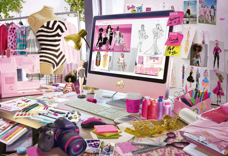 Ravensburger Mode-Ikone - Barbie 1000 Teile Puzzle Ravensburger-00638 Ravensburger Mode-Ikone - Barbie 1000 Teile Puzzle Ravensburger-00638 von Ravensburger