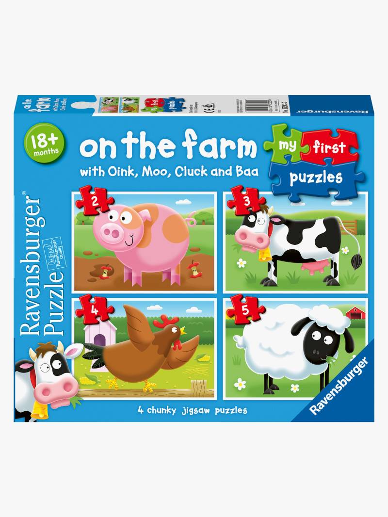 Ravensburger My First Puzzles On the Farm Puzzles 4-in-1 Ravensburger My First Puzzles On the Farm Puzzles 4-in-1 von Ravensburger