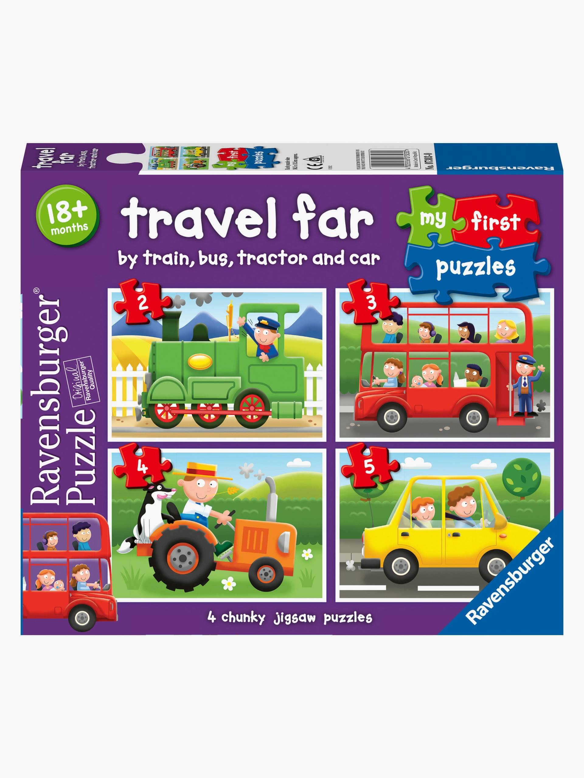 Ravensburger My First Puzzles Travel far Puzzles 4-in-1 Ravensburger My First Puzzles Travel far Puzzles 4-in-1 von Ravensburger