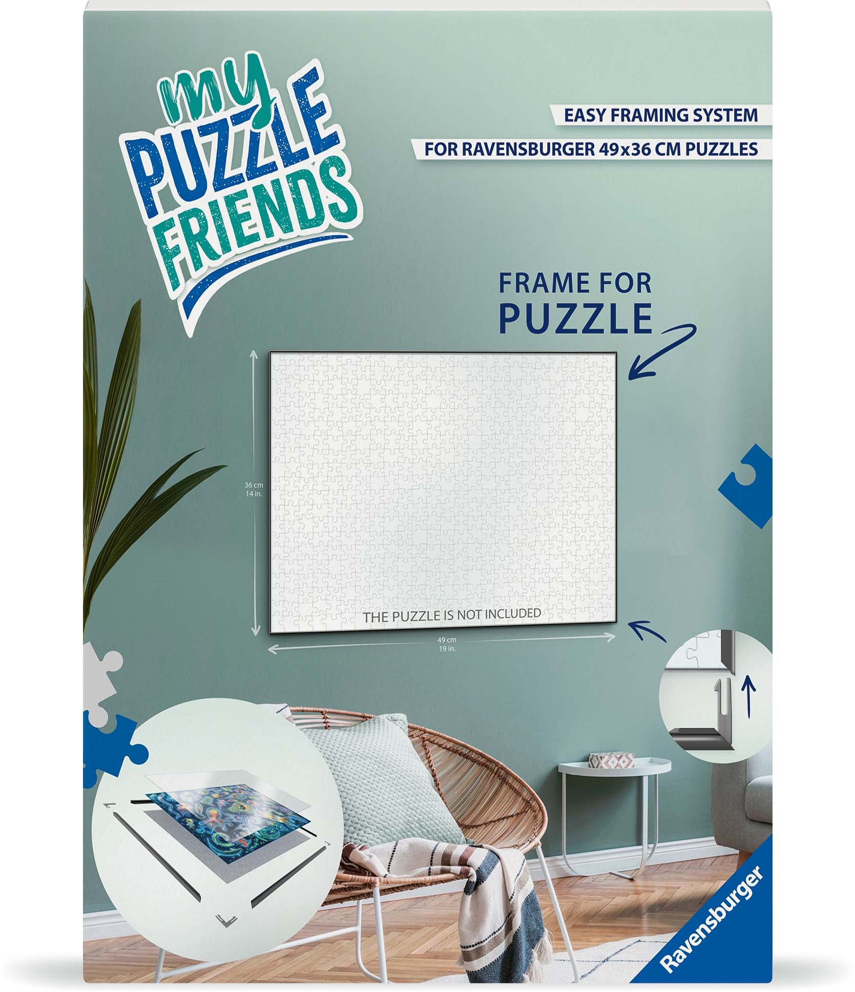 Ravensburger My Puzzle Friends Puzzlerahmen 49x36 cm Ravensburger My Puzzle Friends Puzzlerahmen 49x36 cm von Ravensburger