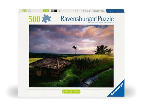 Ravensburger Puzzle 12000642 - Nature Edition, Reisfelder im Norden von Bali - 500 Teile Puzzle für Erwachsene und Kinder ab 12 Jahren, Puzzle mit Landschaft und Natur Ravensburger Puzzle 12000642 - Nature Edition, Reisfelder im Norden von Bali - 500 Teile Puzzle für Erwachsene und Kinder ab 12 Jahren, Puzzle mit Landschaft und Natur von Ravensburger