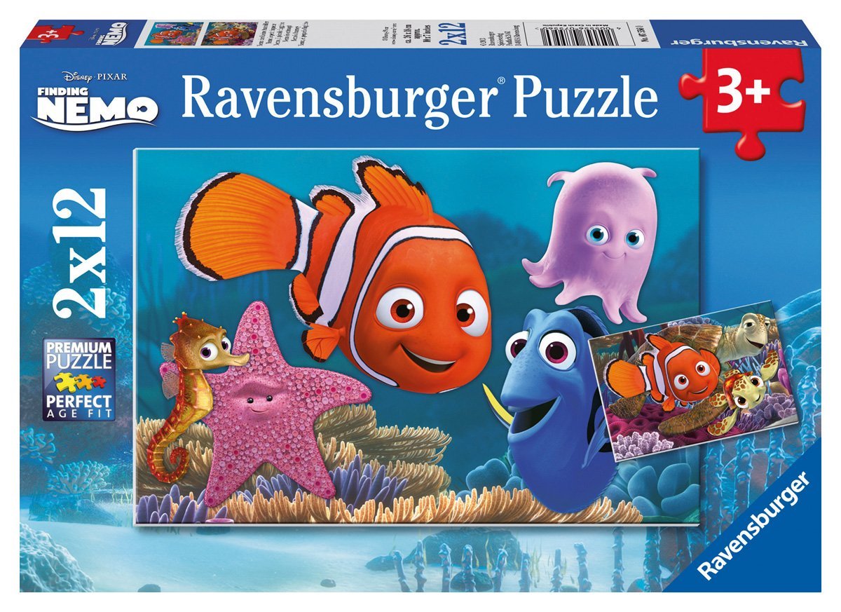 Ravensburger Nemo der kleine Ausreißer 12 Teile Puzzle Ravensburger-07556 von Ravensburger
