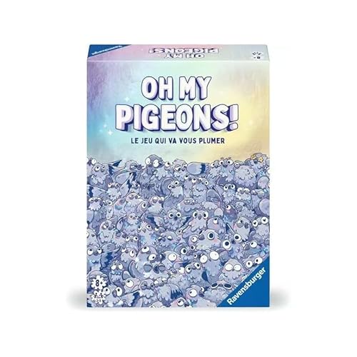 Ravensburger - Oh My Pigeons !!! - Das Spiel, das Sie begeistern Wird - Gesellschaftsspiel für Familie oder Freunde für 2 bis 5 Spieler ab 8 Jahren – 22894 – deutsche Version von Ravensburger