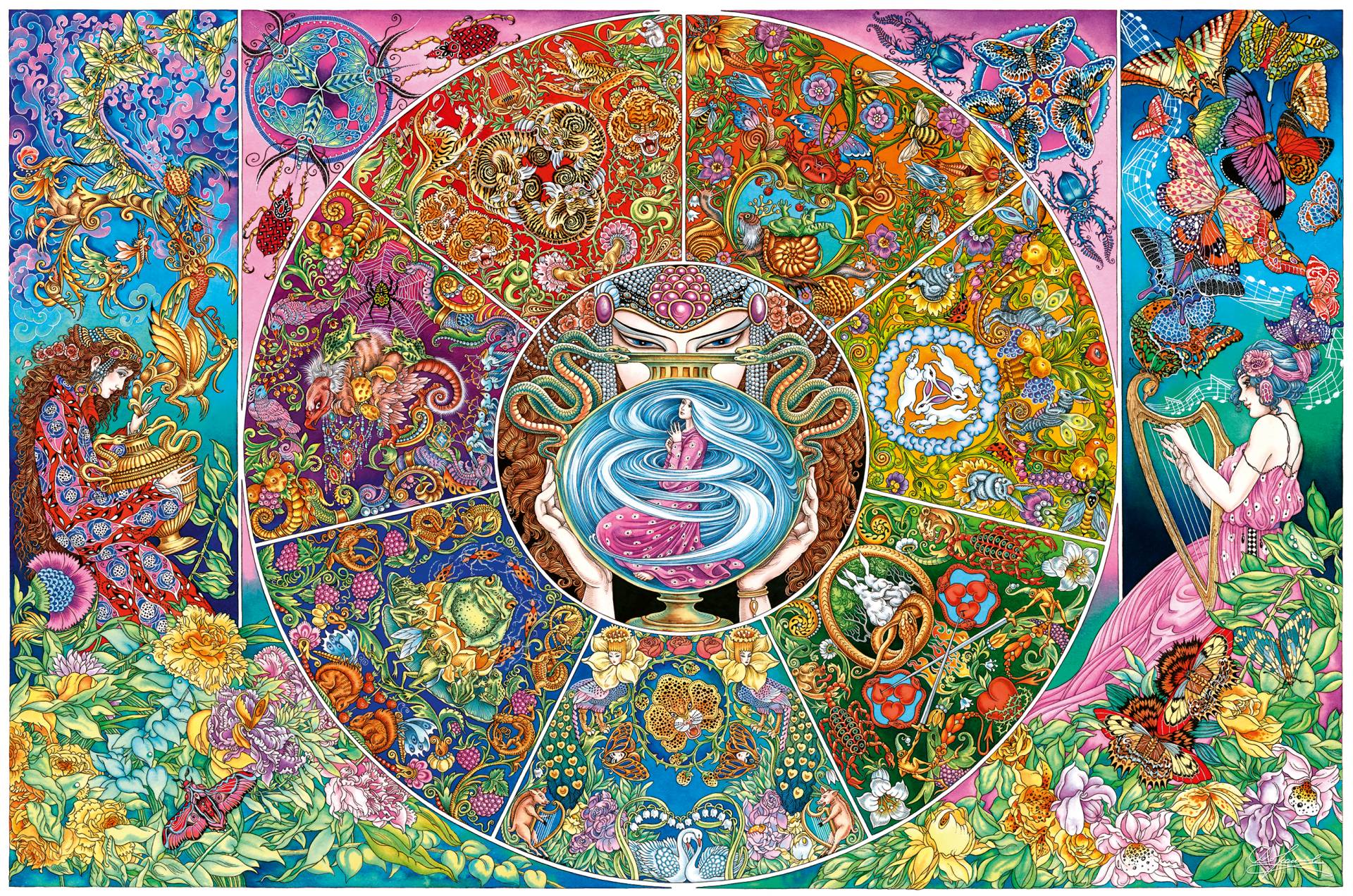 Ravensburger Pandoras Hoffnung 3000 Teile Puzzle Ravensburger-01855 von Ravensburger