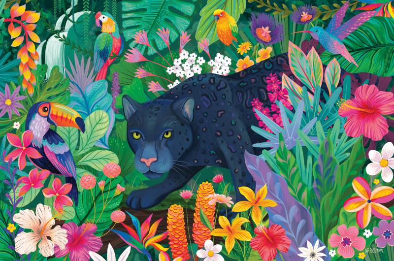 Ravensburger Panther im Dschungel 3000 Teile Puzzle Ravensburger-01748 Ravensburger Panther im Dschungel 3000 Teile Puzzle Ravensburger-01748 von Ravensburger