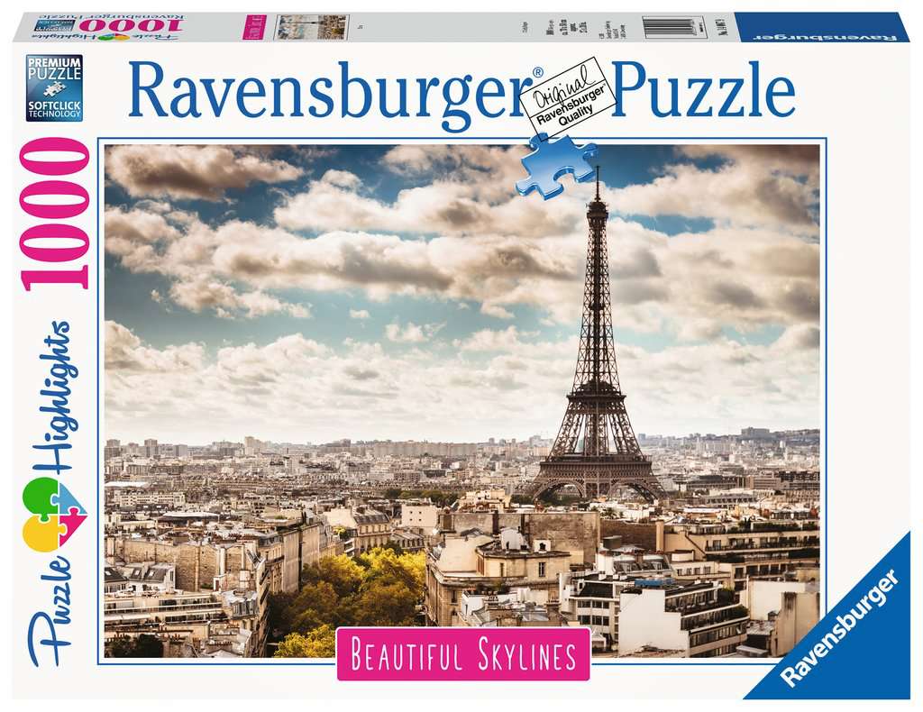 Ravensburger Paris, Frankreich 1000 Teile Puzzle Ravensburger-14087 Ravensburger Paris, Frankreich 1000 Teile Puzzle Ravensburger-14087 von Ravensburger