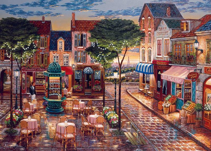 Ravensburger Paris in Painting 1000 Teile Puzzle Ravensburger-00521 von Ravensburger