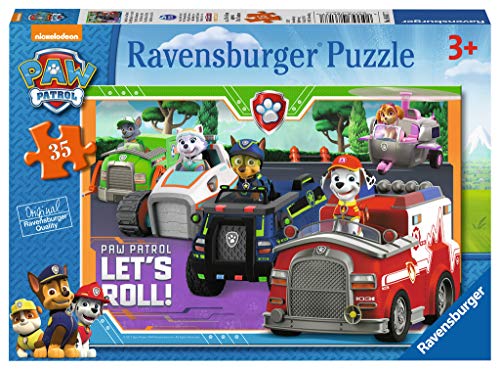 Ravensburger 8617 Paw Patrol 35-teiliges Puzzle für Kinder ab 3 Jahren von Ravensburger