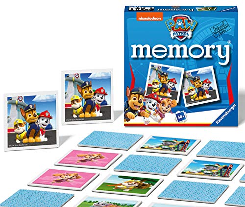 Ravensburger Paw Patrol Mini Memory Game - Matching Picture Snap Pairs Game for Kids Age 3 Years and Up von Ravensburger