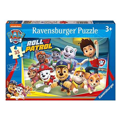 Ravensburger - Paw Patrol Puzzle, Kollektion 35 Teile, Puzzle für Kinder, Empfohlenes Alter 3+ Jahre von Ravensburger
