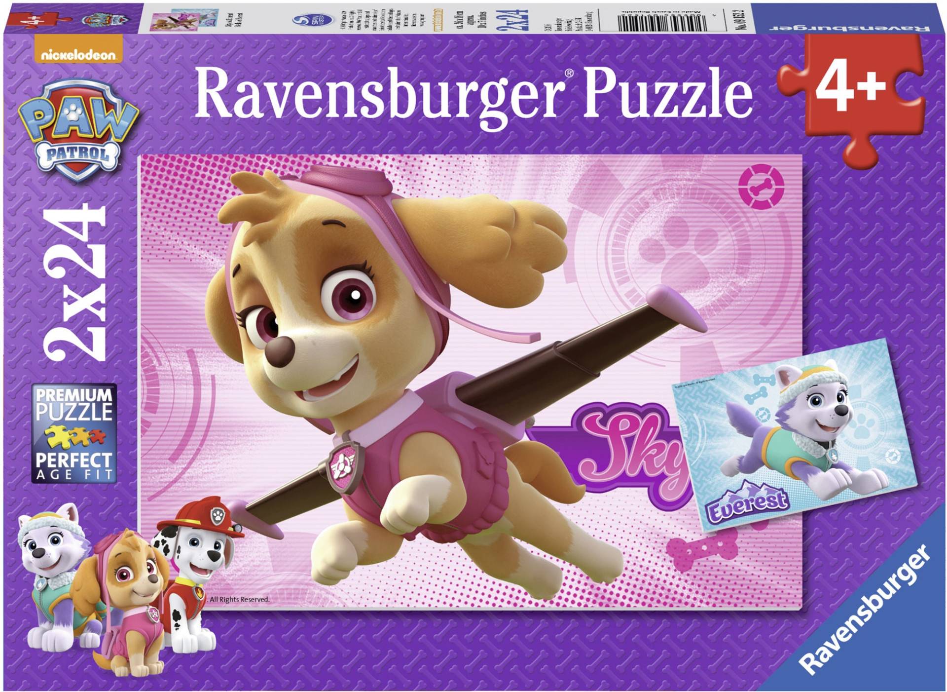 Ravensburger Paw Patrol Puzzle Skye & Everest 2x24 Teile Ravensburger Paw Patrol Puzzle Skye & Everest 2x24 Teile von Ravensburger