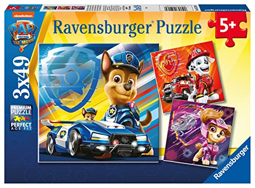 Ravensburger Paw Patrol The Movie 3X 49 35 Piece Jigsaw Puzzle for Kids Age 5 Years Up von Ravensburger