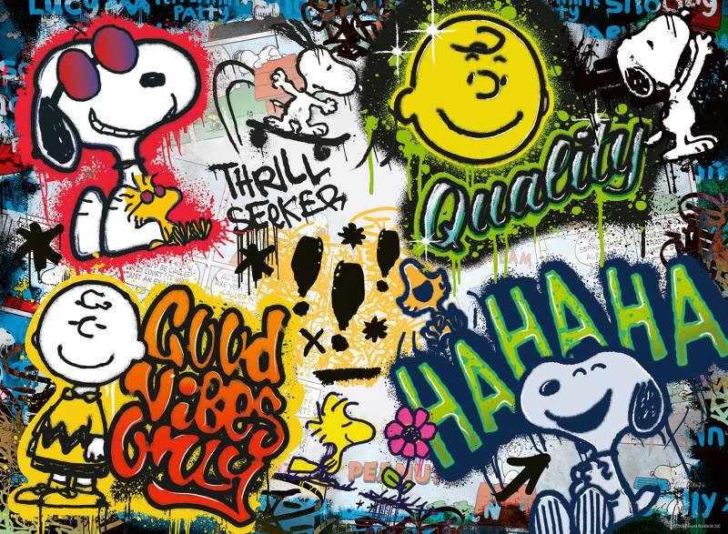 Ravensburger Peanuts Graffiti 500 Teile Puzzle Ravensburger-00389 von Ravensburger