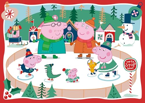 Ravensburger Peppa Pig Christmas 24-teiliges riesiges Bodenpuzzle Ravensburger Peppa Pig Christmas 24-teiliges riesiges Bodenpuzzle von Ravensburger