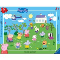 Kinderpuzzle 11 Teile - Peppa Wutz - Seilspringen mit Peppa Wutz von Ravensburger Verlag GmbH