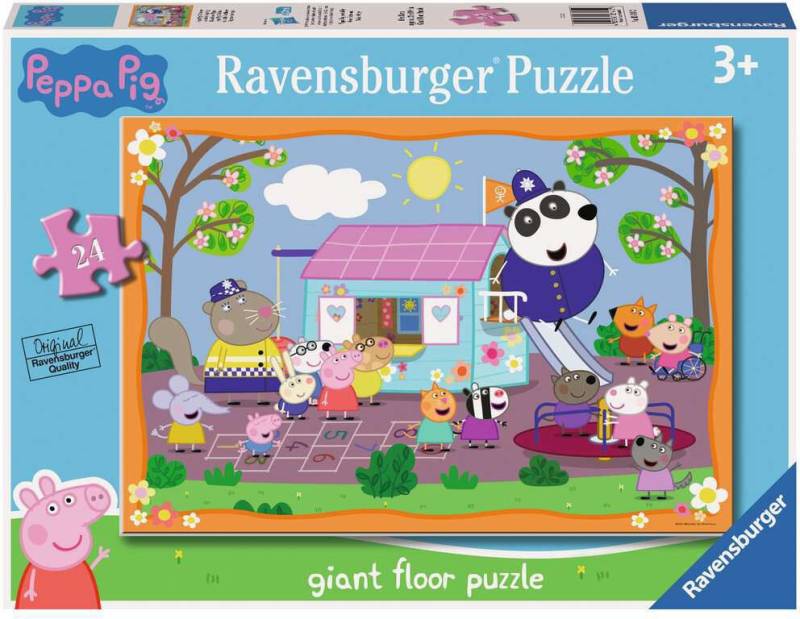 Ravensburger  Peppa Wutz Clubhaus Bodenpuzzle 24 Teile von Ravensburger