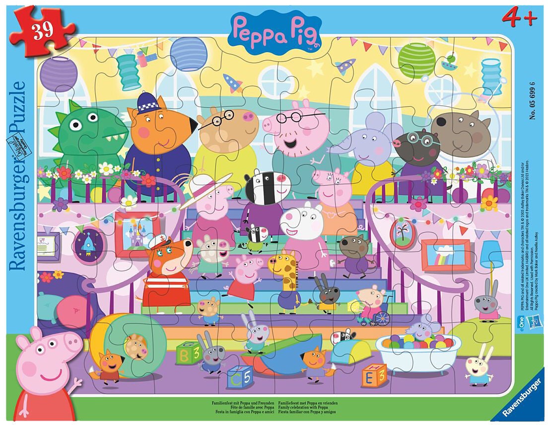 Ravensburger Peppa Wutz Rahmenpuzzle 39 Teile Ravensburger Peppa Wutz Rahmenpuzzle 39 Teile von Ravensburger