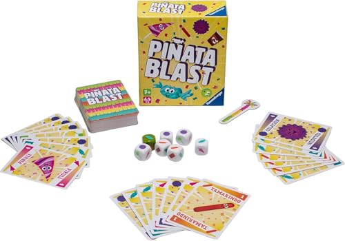 Ravensburger - Piñata Blast, Brettspiele für Kinder ab 7 Jahren, Spiele versammelt 7 Jahre, Kartenspiele, lustiges Brettspiel für Kinder und Familien, Partyspiel von 3 bis 6 Spielern von Ravensburger