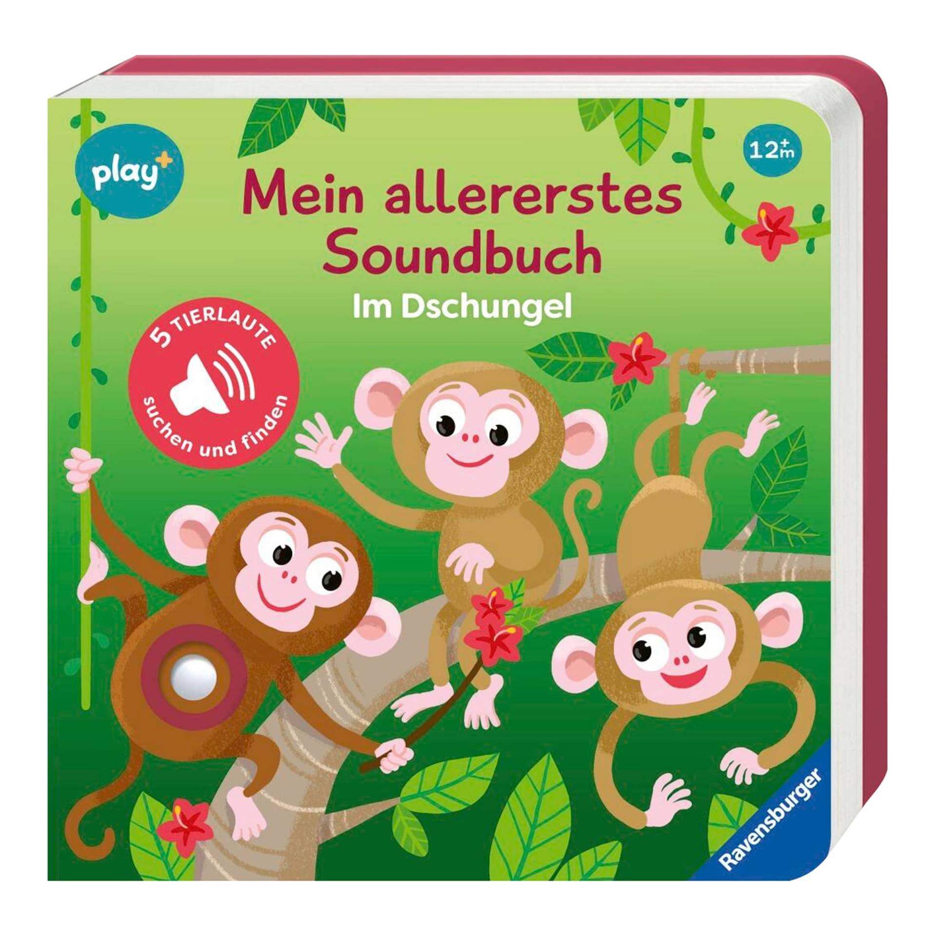 Ravensburger Play+ Mein allererstes Soundbuch Im Dschungel von Ravensburger