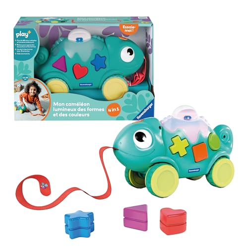 Ravensburger -Play + -Mein Chamäleon mit Licht der Formen und Farben – Kinder 12 Monate – französische Version – 34020 Ravensburger -Play + -Mein Chamäleon mit Licht der Formen und Farben – Kinder 12 Monate – französische Version – 34020 von Ravensburger