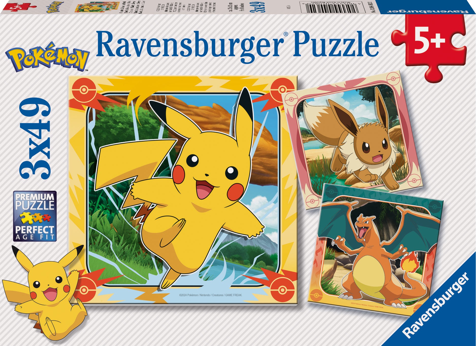 Ravensburger Pokémon Puzzles 3x49 Teile Ravensburger Pokémon Puzzles 3x49 Teile von Ravensburger
