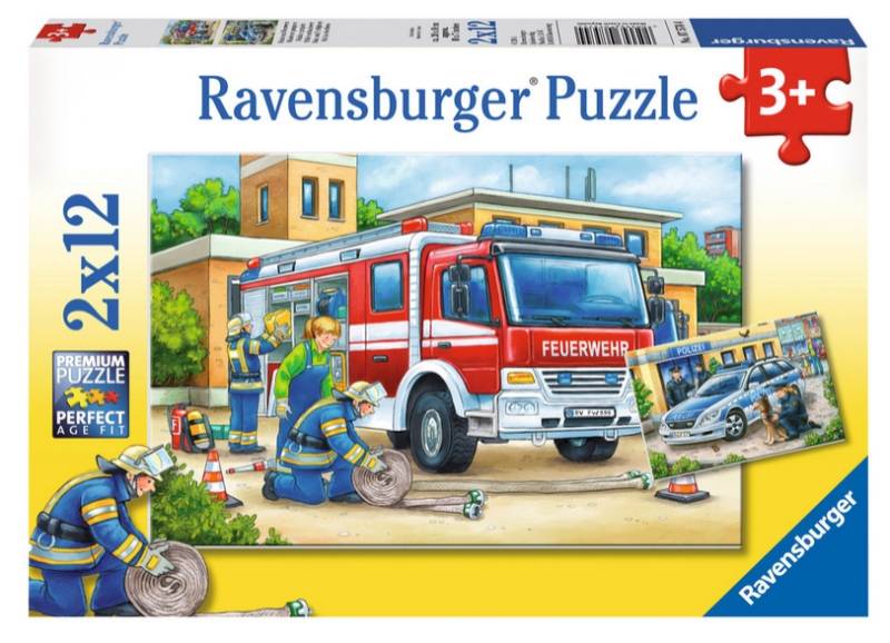 Ravensburger Polizei und Feuerwehr 12 Teile Puzzle Ravensburger-07574 Ravensburger Polizei und Feuerwehr 12 Teile Puzzle Ravensburger-07574 von Ravensburger