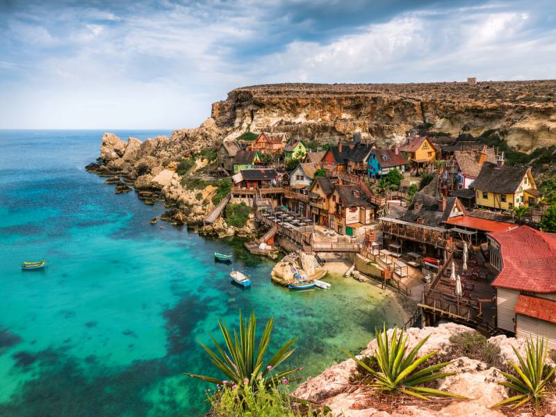 Ravensburger Popeye Dorf, Malta 1500 Teile Puzzle Ravensburger-00739 von Ravensburger
