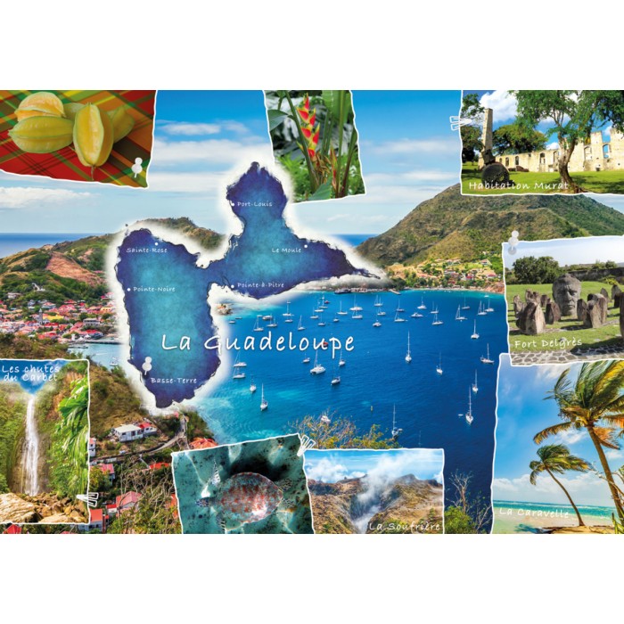 Nathan - Postcard From Guadeloupe - 1000 Teile von Nathan