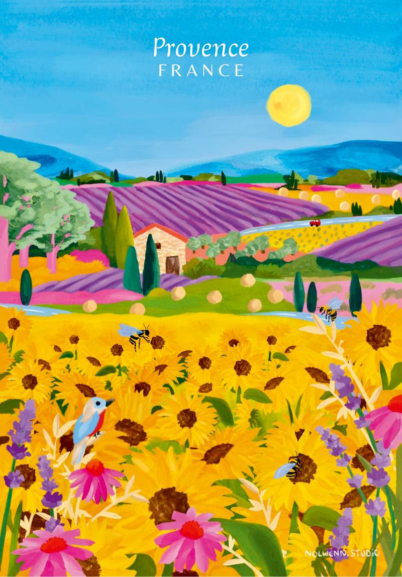 Ravensburger Provence, Frankreich 99 Teile Puzzle Ravensburger-01774 von Ravensburger