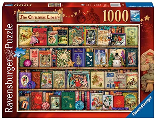 Ravensburger Puzzle, Motiv: Weihnachtsbücherei, 1000 Einzelteile von Ravensburger