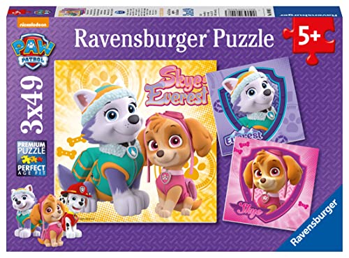 Ravensburger Kinderpuzzle - 08008 Bezaubernde Hundemädchen - Puzzle für Kinder ab 5 Jahren, Paw Patrol Puzzle mit 3x49 Teilen Ravensburger Kinderpuzzle - 08008 Bezaubernde Hundemädchen - Puzzle für Kinder ab 5 Jahren, Paw Patrol Puzzle mit 3x49 Teilen von Ravensburger